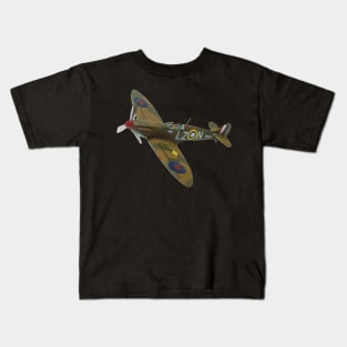 Spitfire Model Aircraft Kids T-Shirt